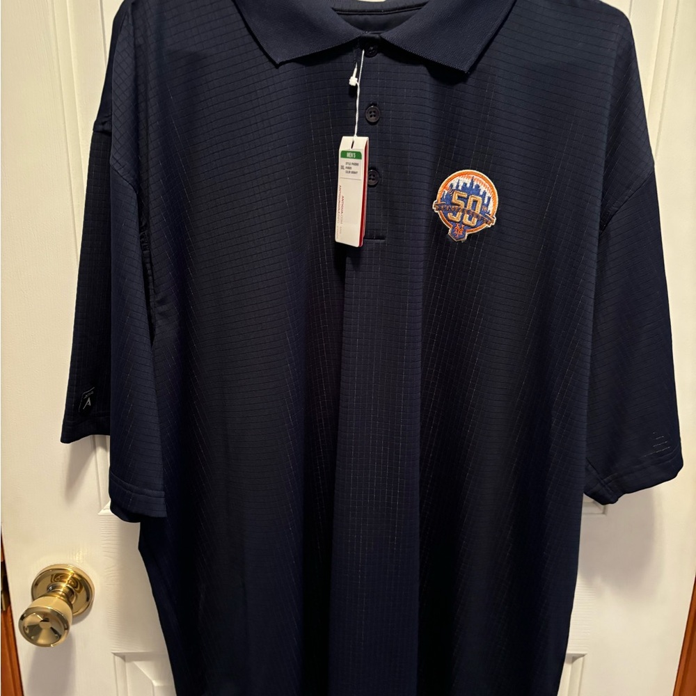 Antigua Blue Polo Shirt Casual Style